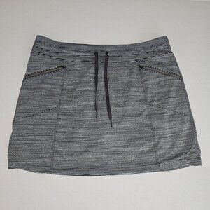 Althleta Metro Skort Skirt Size Large Stripes